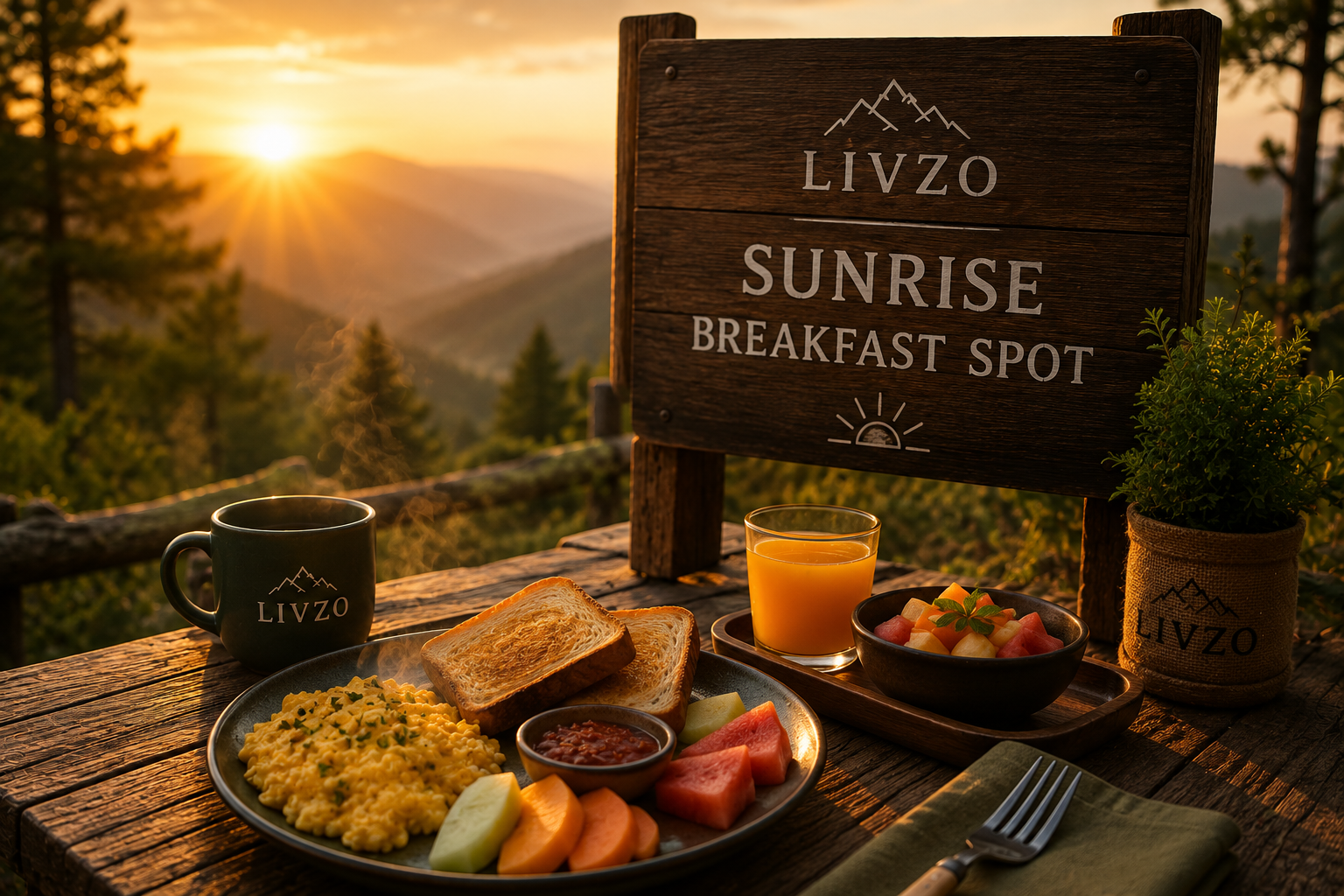 LIVZO Gourmet Sunrise Breakfast